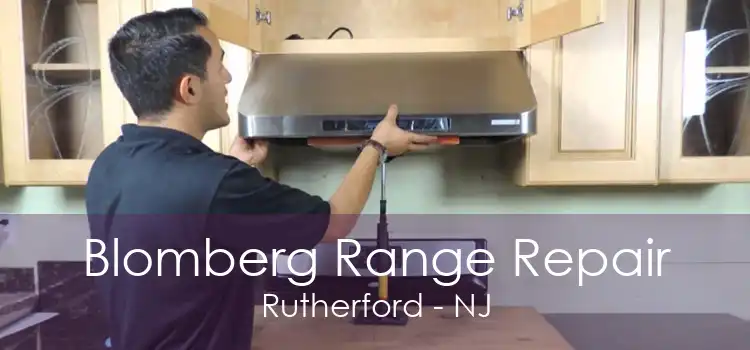 Blomberg Range Repair Rutherford - NJ