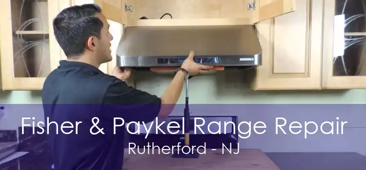 Fisher & Paykel Range Repair Rutherford - NJ