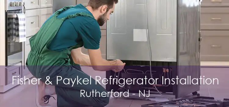 Fisher & Paykel Refrigerator Installation Rutherford - NJ